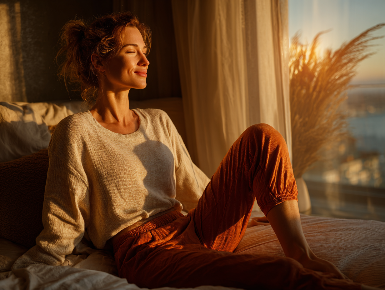 Активна людина насолоджується здоровим способом життя